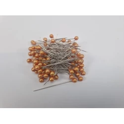 PEARL PINS D6XL55 GOLD 100PCS