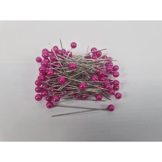 PEARL PINS D6XL55 STRONG PINK 100PCS