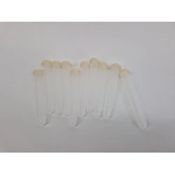 PLASTIC BUISJE (BLOEMFLESJE/PIPET) 16CC 11X1,7CM 10ST
