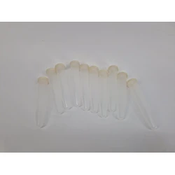 PLASTIC BUISJE (BLOEMFLESJE/PIPET) 35CC 11X2,4CM 10ST