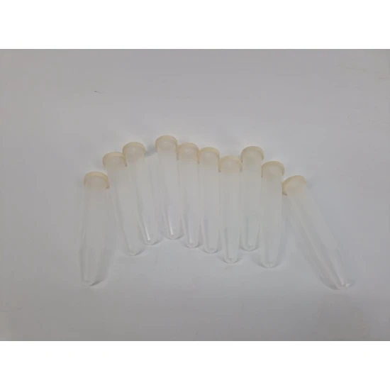 PLASTIC BUISJE (BLOEMFLESJE/PIPET) 35CC 11X2,4CM