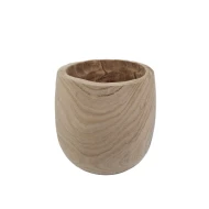 POT PAULOWNIA NATURAL D33.5 H30CM