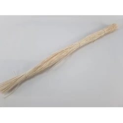 WICKER 1.5MM LONG 77CM BLEACHED +/-200GR