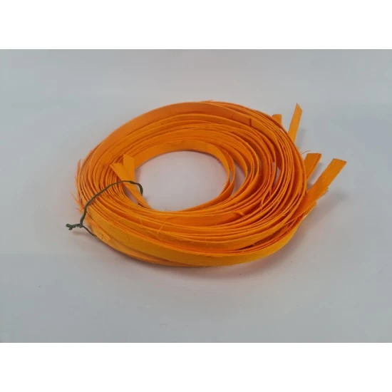 PITRIETBAND 18MM ORANJE (ABRIKOOS) +/-125GR