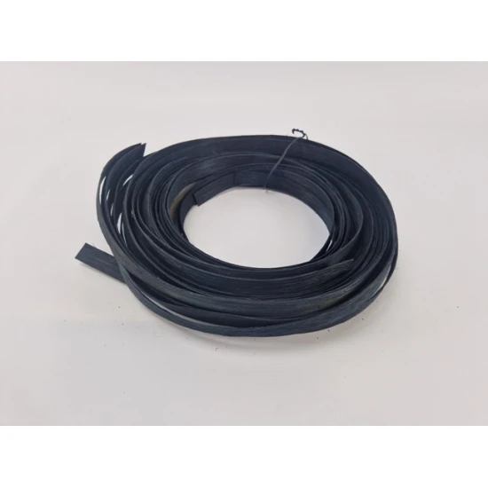 WICKER RIBBON 18MM BLACK +/-125GR