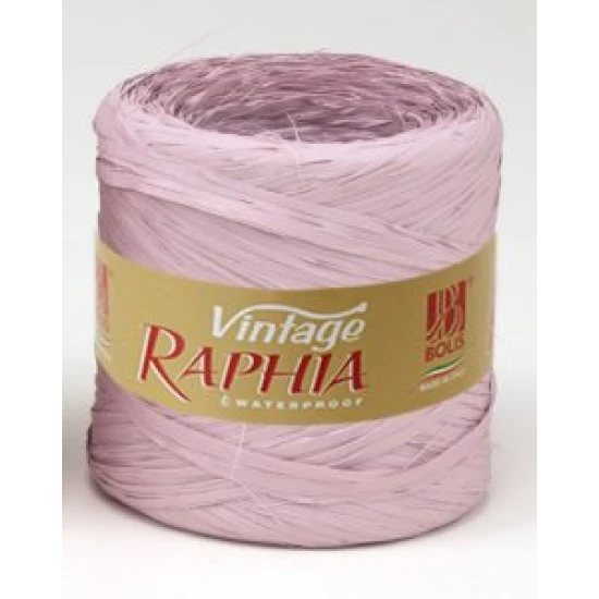 RAPHIA VINTAGE ROSE PASTEL 200M