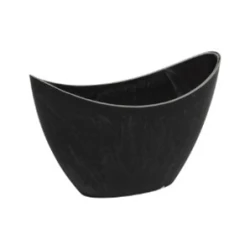 BOWL PLASTIC BOAT 24X10X14CM GREY