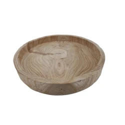 SCHAAL ROND PAULOWNIA NATUREL D40 H5CM