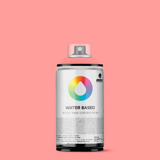 SPRAY CADMIUN RED PALE 300ML WATER BASED