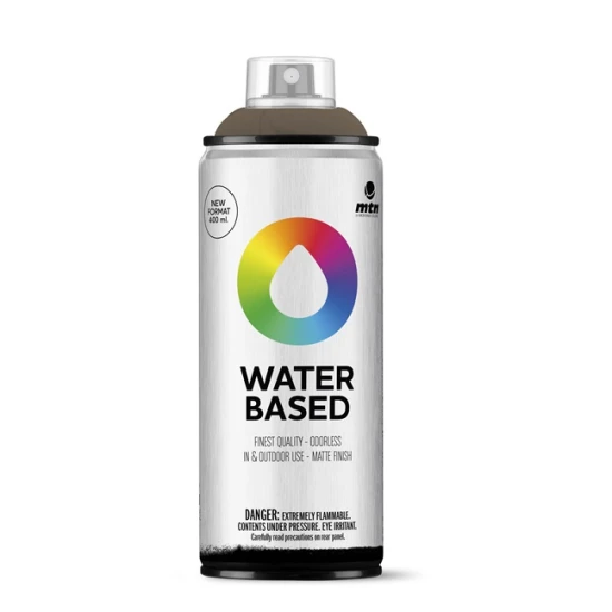 SPRAY WARM GREY DEEP * PANTONE 412 U 400ML WATER BASED