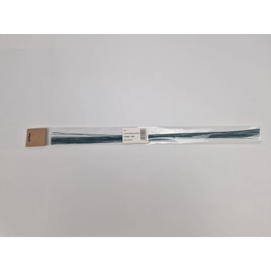 STUB WIRE PAINTED GREEN  0.4X400MM