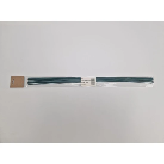 STUB WIRE PAINTED GREEN 0.6X400MM