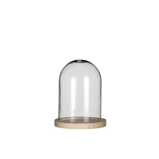 CLOCHE DE VERRE D10/12 H15/16CM