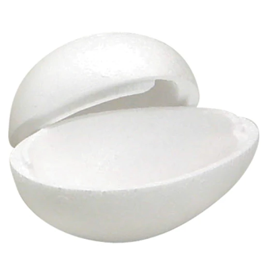 STYROPOR EGG HOLLOW 21CM