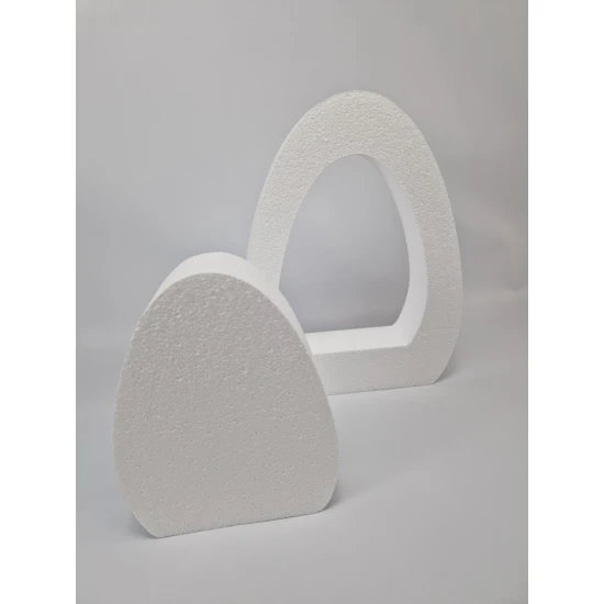 STYROPOR  OEUF ETANT OUVERT + FERME 40CM 10PCS
