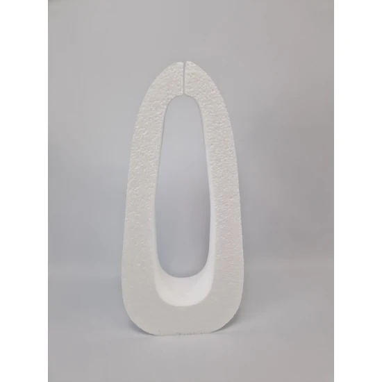 STYROPOR OVAL 18.5X40CM 10PCS