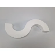 STYROPOR S-SHAPE 40X20X5CM 10PCS