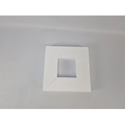 STYROPOR SQUARE 35X35X5CM WITH OPENING 15X15X5CM 10PCS