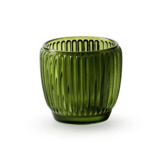 THEELICHTGLAASJE MILLIE GROEN D7 H8CM