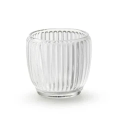 TEA LIGHT GLASS MILLIE TRANSPARENT H7 D8CM