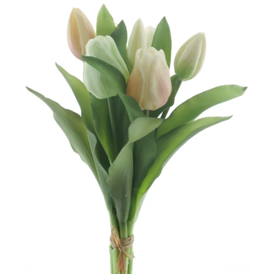 TULIPE 30CM MIX JAUNE/VERT