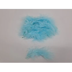 VEREN MARABOU GROOT LICHTBLAUW +/-10GR