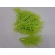 FEATHERS MARABOU BIG LIME GREEN +/-45GR