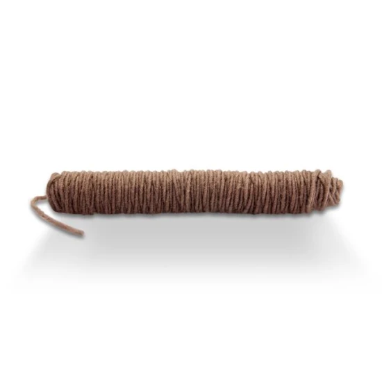 WOL DOCHTFADEN +/-55M BRUIN