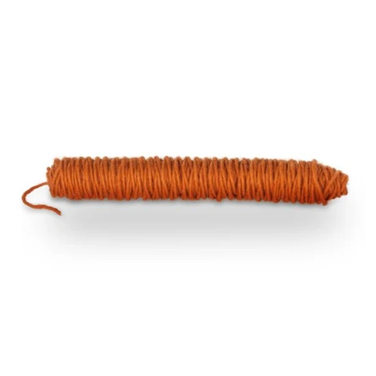 WOOL WICK THREAD +/-55M ORANGE