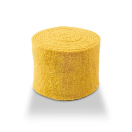 WOL VILT 15CM +/-5M GEEL