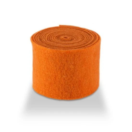 WOL VILT 15CM +/-5M ORANJE
