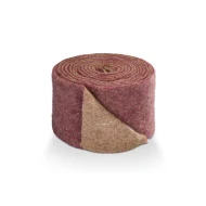 WOOL FELT VINTAGE 7.5CM +/-5M AUBERGINE