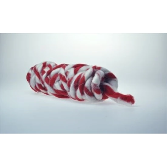 WOLLINT TWIST 15M ROOD/WIT