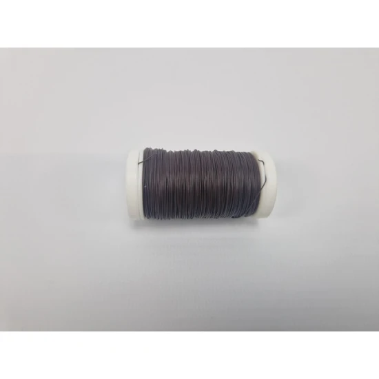 FIL DE FER  LAQUE MARRON MYRTE 0.35MM 100GR HOBBY