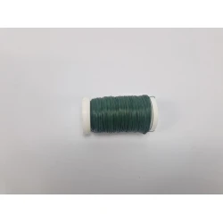 BINDING WIRE GREEN LACQUERED ON SPOOL 0.35MM 100GR HOBBY