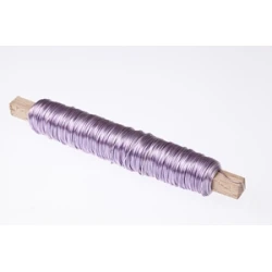 BINDING WIRE LILAC ON WOODEN PEG 0.50MM 50M 100GR HOBBY