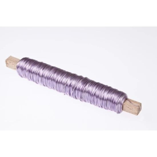WIKKELDRAAD LILA OP STOK 0.50MM 50M 100GR HOBBY