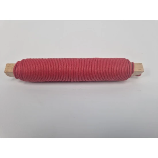 WIKKELDRAAD PAPIER ROOD OP STOK 0.80MM 22M HOBBY