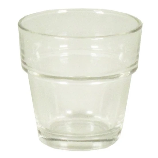 GLASS TEALIGHT D6.8 H6.5CM