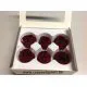 GECONSERVEERDE ROOS (ENGLISH ROSE JULIANA) +/-3,5CM BORDEAUX 6ST