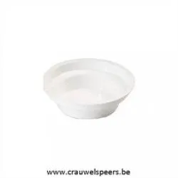 SCHAAL JUNIOR 12CM WIT 25ST