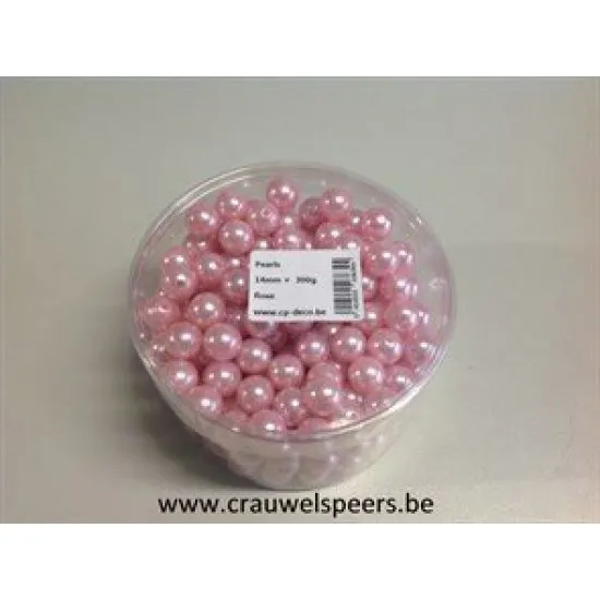 PEARLS 14MM ROSE 300GR +/-210PCS