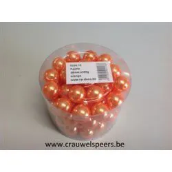 PEARLS 20MM ORANGE 300GR +/-72PCS