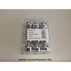 PERLES 20MM ARGENT