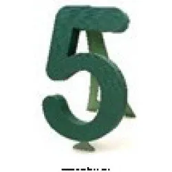 BIOLINE FIGURE 40X26X6CM "5" 1PC