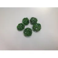 LATA BALL (BRANCH BALL) 4CM APPLE GREEN (DARK) 50PCS