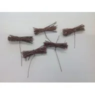 BUNDLE BIRCH TWIGS NATURAL ON WIRE 20PCS
