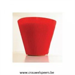 FLEXIBLE CONNECTORS 145MM RED 100PCS