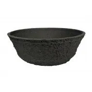 BLACK BIOLIT PLANTING BOWL 35X12.5CM