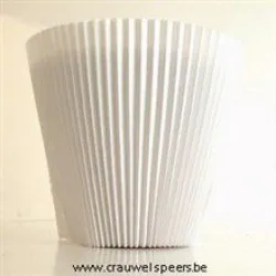 FLEXIBLE CONNECTORS225MM WHITE 100PCS